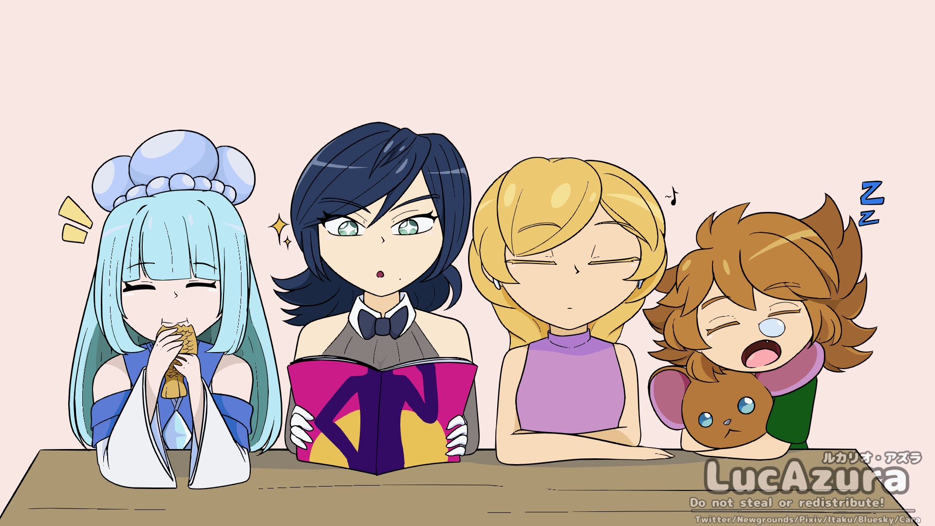 elemental infatuation ladies (GIF)